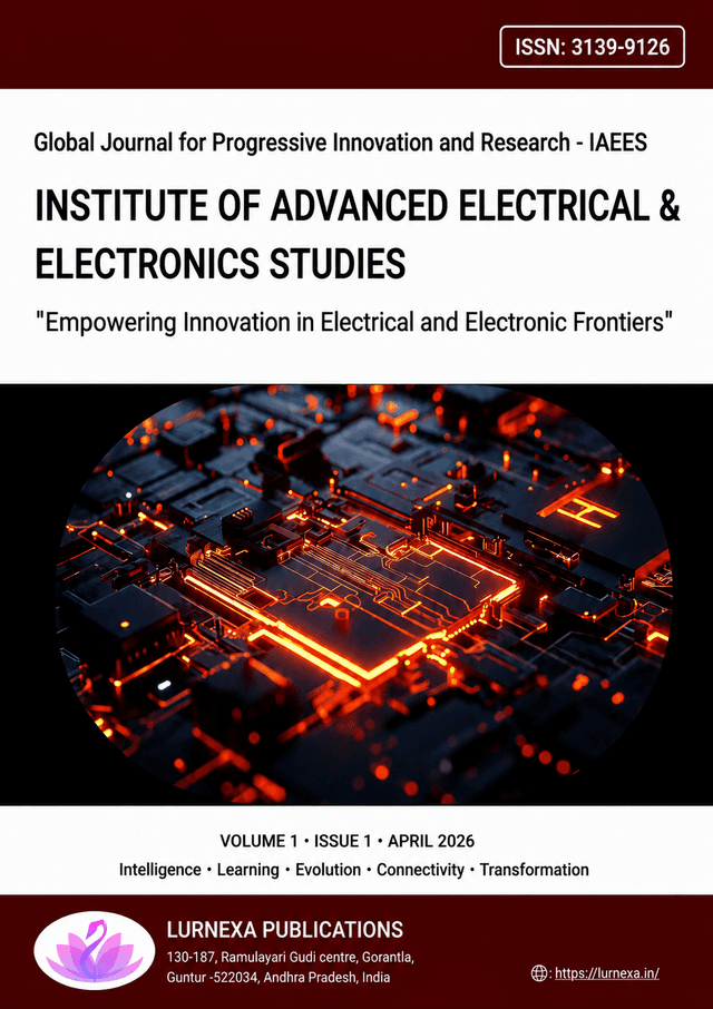 Journal cover for the Institute of Advanced Electrical & Electronics Studies (IAEES)