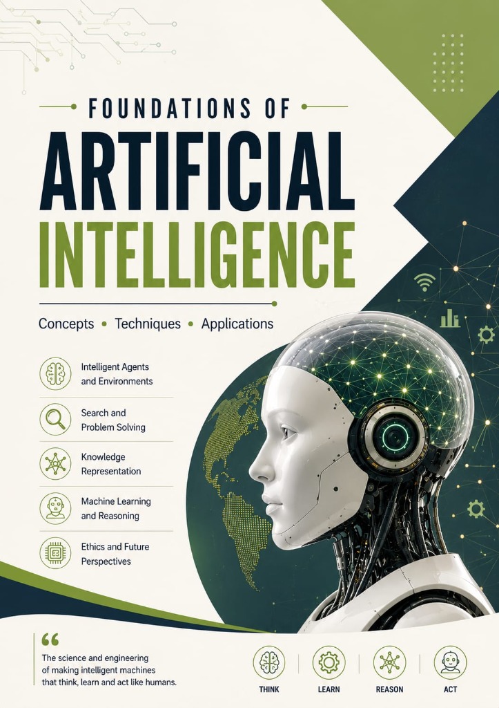FOUNDATIONS OF ARTIFICIAL INTELLIGENCE: CONCEPTS, TECHNIQUES AND APPLICATIONS cover